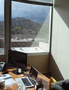 Office window